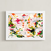 "The Garden" - Art Print in Blush Pink by Parima Studio - Framed