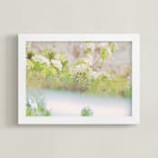 "divergent blossoms II" - Art Print in Pear by Naomi Ernest - Framed