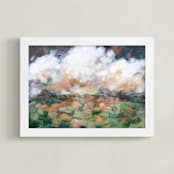 "After The Storm" - Art Print in Forest Green by Lorent and Leif - Framed