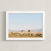 "Desert Dunes" - Art Print in Desert Sand by Anna Western - Framed
