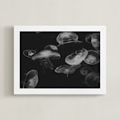 "Dancing in the Deep" - Art Print in Smolder Black by Hollie Renner Photography - Framed