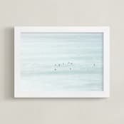 "Ocean's Nine" - Art Print in Pacific by Shannon Howard - Framed