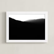 "Mountains of Eilat #6" - Art Print in Ray of Light by Tal Paz-Fridman - Framed