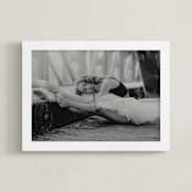 "Dreaming Beauty" - Art Print in Ash by Hollie Renner Photography - Framed