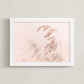 "August Days" - Art Print in Pink Dawn by Karen Kaul - Framed
