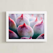 "Wayward" - Art Print in Soft pink by Briana Grace - Framed