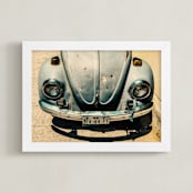 "Old little VW" - Art Print in vw old by Mely D Lozano - Framed