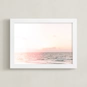 "Yucatan X" - Art Print in Salted Pink by Lindsay Ferraris Photography - Framed