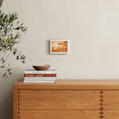 "Sunset de Blur" - Art Print in Mellow by Katrina Lindhorst - In a Room
