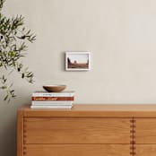 "Valley Sunrise" - Art Print in Sunrise by 1885 Atelier - In a Room