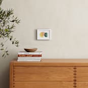 "paper melody" - Art Print in citrus by Carrie Moradi - In a Room