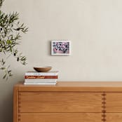 "Mapped" - Art Print in Teal by Denise Wong - In a Room