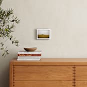 "Shelter" - Art Print in White by Monica Gussow - In a Room