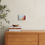 "saudade" - Art Print in crimson by Artsy Canvas Girl Designs - In a Room
