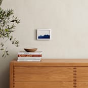 "Blue Mountain No.1" - Art Print in Dark Blue by lulu and isabelle - In a Room