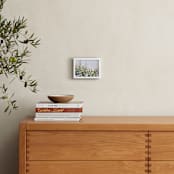"In the Soft Grass" - Art Print in Soft Grass Green by Emma Ballou - In a Room