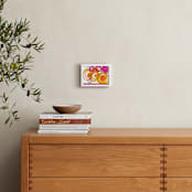"Whirlpools" - Art Print in Fuchsia by Emine Ortega - In a Room