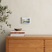 "Dune Light" - Art Print in Dune Green by Deana Clement - In a Room