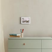 "Still Spinning" - Art Print in Ivory by Katie Doherty - In a Room