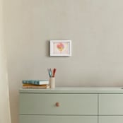 "Afternoon in the Sky 2" - Art Print in Sorbet by Shannon Howard - In a Room