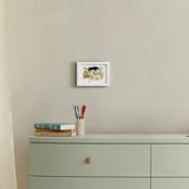 "Wild Cats" - Art Print in Lion biege by Emilie Simpson - In a Room