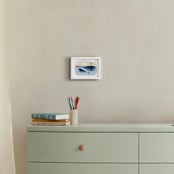 "Little Whale" - Art Print in Marine by Erica Krystek - In a Room