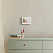 "Gold Coast" - Art Print in Gold by Mike Sunu - In a Room