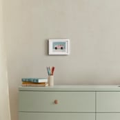 "Surf Pink" - Art Print in Coastal by Erin Kessler - In a Room