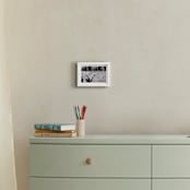 "Junior" - Art Print in Onyx by Janet Cruz - In a Room