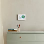 "World is Your Oyster" - Art Print in Sea by Laura Bolter - In a Room
