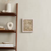 "Tucson, AZ, vintage-looking city map" - Art Print in Sepia by Rosana Laiz Blursbyai - In a Room