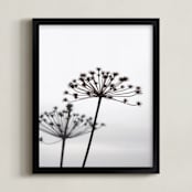 "Just Us" - Art Print in Silver grey by Johanna Phillips Huuva - Framed