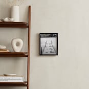 "Winter Scene On Secret Lake" - Art Print in Somewhere Over The Rainbow by Andy Mars - In a Room