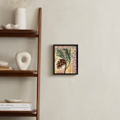 "Winter I" - Art Print in Forest Green by Stephanie Toral - In a Room