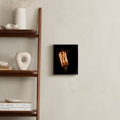 "Bulb 3" - Art Print in Hot Orange by Jonathan Brooks - In a Room