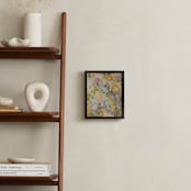 "Mindbug11" - Art Print in Golden tan by Becky Kisabeth Gibbs - In a Room