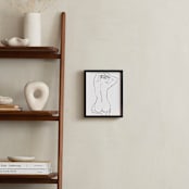 "Sketch 034" - Art Print in Black by Cecilia La Mela - In a Room