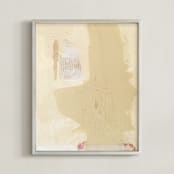 "worth" - Art Print in canvas by Kamala Nahas - Framed