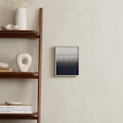 "Neutral silence" - Art Print in Neutral by Lying on the grass - In a Room
