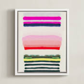 "You Are Beautiful" - Art Print in CANDY by HAPI ART - Framed Canvas