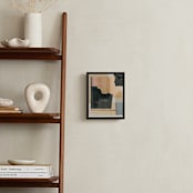 "Crossings 1" - Art Print in Peachy by Maja Cunningham - In a Room