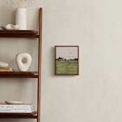 "Quiet Horizon" - Art Print in Golden Sage by Alisa Galitsyna - In a Room