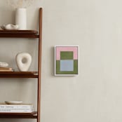 "Playground I" - Art Print in Moss by Kamala Nahas - In a Room