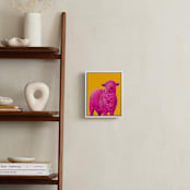 "Fiona" - Art Print in Mustard Yellow by Laura Gatewood - In a Room