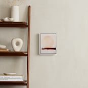 "Stoic 012" - Art Print in Sunrise Umber by jinseikou - In a Room