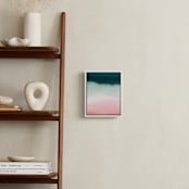 "Pink Tide" - Art Print in Pink sand by A Real Peach Studio - In a Room