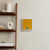 "Emerging" - Art Print in Orange Yellow by Jennifer Spencer - In a Room