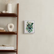 "Emerald Gems" - Art Print in Emerald Green by Yao Cheng Design - In a Room