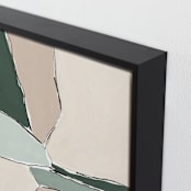 "Summer Valley 2" - Art Print in Sand by Iveta Angelova - Frame Close-up