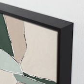 "Summer Valley 2" - Art Print in Sand by Iveta Angelova - Frame Close-up